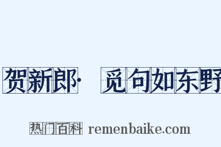 贺新郎·觅句如东野是什么意思的图片